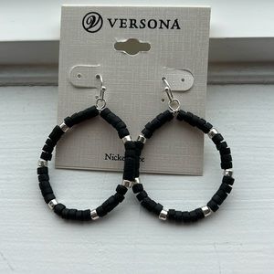 Versona Nickel free beaded earrings NWT